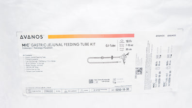 Avanos Medical 0250-18-30 MIC Gastric-Jejunal Feeding Tube Kit 18Fr. x 7-10ml